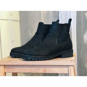 Thursday Legend black matte leather chelsea boots